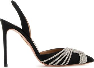 Aquazzura Mujer, Zapatos, Negro, Talla: 37 1/2 EU