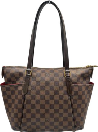 Louis Vuitton Brown Damier Canvas Tote Bag (Pre-Owned)