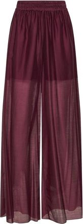 Blanca Vita Prizzi Wijde Broek - Dames - Wijde Broeken - Rood - XS - Polyester - Broeken