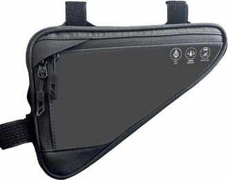 OEM Bolsa Para Cuadro De Bicicleta - Bolsa De Almacenamiento - Para Ciclismo En Movimiento - Repelente Al Agua - 2 Litros - Negra