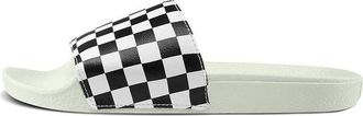 Vans (WMNS) Vans Slide-On Checkerboard - White Black VN0004LG27K