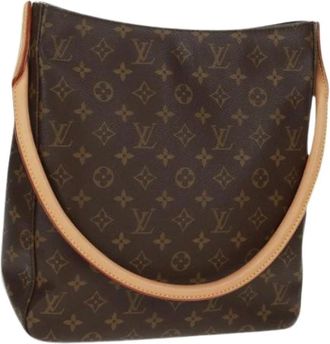 Louis Vuitton Pre-owned Shoulder Bags, female, Brown, Size: ONE SIZE Pre-owned Canvas Shoulder Bag