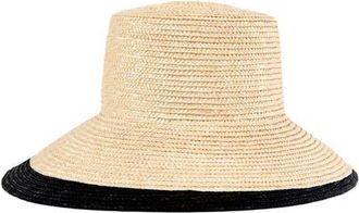 Eugenia Kim Annabelle UPF 50+ Wide Brim Straw Sun Hat in Ivory at Nordstrom