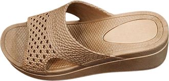 Generic Womens Flip Flops with Heel, Soft Bath Mules, Open Toe, Lightweight Mules, Padded Slippers, Comfortable Beach Shoes, Non-Slip Bathing Shoes, Ergonomic