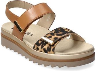 Mephisto Dominica Platform Sandal in Brown at Nordstrom, Size 10