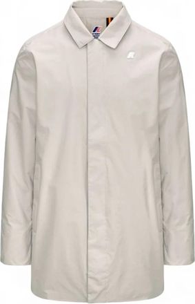 K-Way Eco Ottoman Jack Beige - Heren - Zomerjassen - Beige - L - Nylon - Jassen