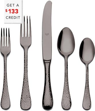 Mepra 20Pc Flatware Set With $133 Credit