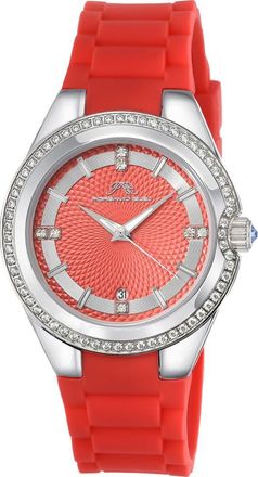 Porsamo Bleu Guilia Interchangeable Bracelet Watch, 37mm in Red at Nordstrom Rack