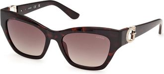Guess GU00360 52F Womens Sunglasses Tortoiseshell Size 55