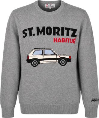 MC2 Saint Barth Maglione Heron - - Knitwear - Uomo - Grigio - L