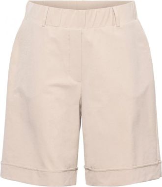 &Co Woman Basic Bermuda - Dames - Korte Broeken - Beige - XS - Korte Broeken