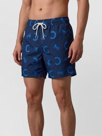 Celine printed mid-rise swim shorts
