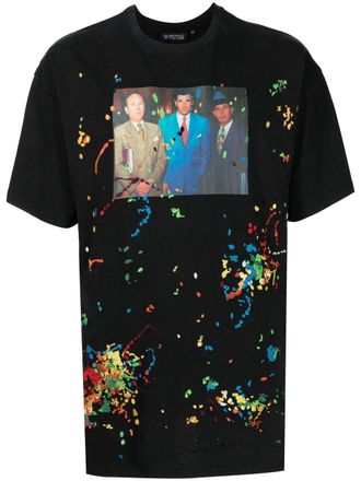 Mostly Heard Rarely Seen Mobster graphic-print T-shirt - Black