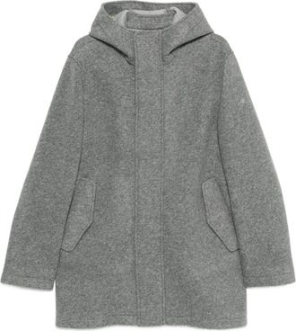 Manuel Ritz Heren, Mantels, Grijs, Maat: 2XL Wol