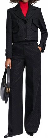 Dorothee Schumacher Sparkling Emotions Pants In Pure Black