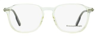 Ermenegildo Zegna EZ5229 Soft Square Keyhole Bridge Eyeglasses - Clear