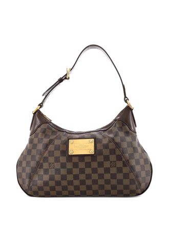 Louis Vuitton Thames Handbag Damier PM shoulder bag - women - Fabric - One Size - Brown