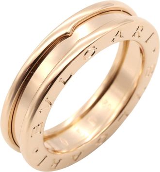 Bulgari B.Zero1 Pink Gold Pink Gold (18K) Band Ring (Pre-Owned)