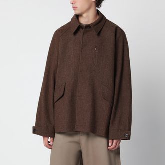 Ymc You Must Create Giacca marrone in lana