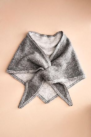 Terrain Solid Pull-Through Knit Scarf