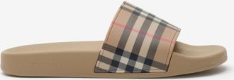 Burberry Check Slides