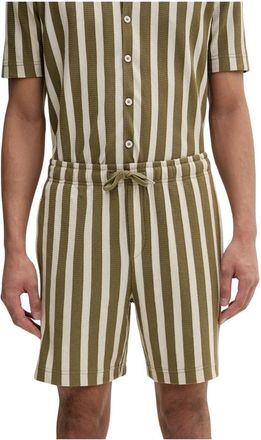 Marc O'Polo Casual Shorts - Heren - Korte Broeken - Groen - M - Korte Broeken