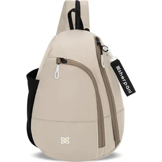 Sherpani Wayfarer Small Convertible 8L Sling Backpack in Con Leche at Nordstrom