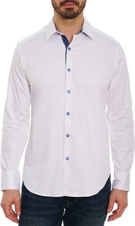 Robert Graham Righteous 2 Button-Up Shirt in White at Nordstrom, Size Small