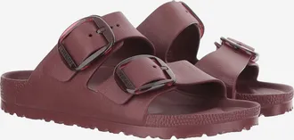 Birkenstock Unisex Sandals Arizona Big Buckle Bordeaux Eva Rubber