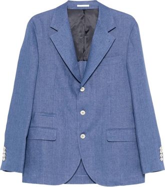 Brunello Cucinelli Linen Deconstructed Blazer