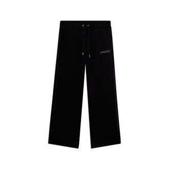 Freddy Pantaloni Sportivi Cropped vestibilit&agrave; Comfort Wide Leg