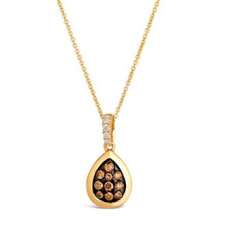 Le Vian Ladies Mini Setting Necklaces set in 14K Honey Gold
