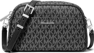 Michael Kors Jet Set Small Camera Xbody Cross Body Womens Handbags Black 1, Leather
