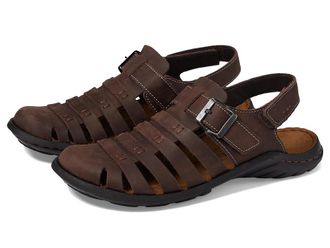 Josef Seibel Logan 70 Mens Shoes Mocca Crazyhorse : EU 43 (US Mens 9.5-10) M, Leather