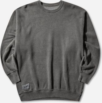 Wtaps Men s SIGN-OD Crewneck Sweatshirt Charcoal