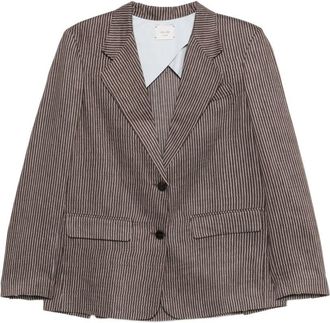 Alysi Womens Single-Breasted Blazer Jacket