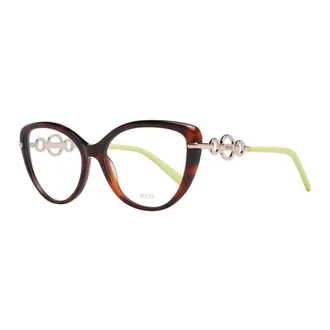 Pucci Accessoires, Dames, Bruin, ONE Size, Bruine Cat Eye Optische Monturen