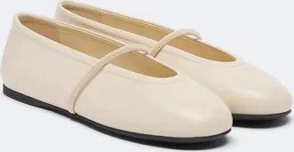 Miu Miu Leather ballet flats