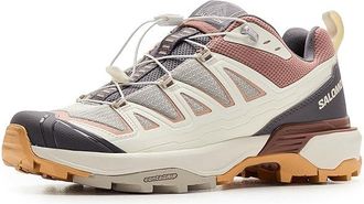 Salomon X Ultra 360 Edge Womens Shoes Silver Cloud/Vanilla Ice/Burlwood : 10.5 B - Medium, Synthetic