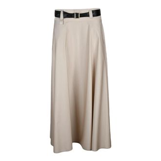 Marella Dames, Rokken, Beige, Maat: XL Katoen