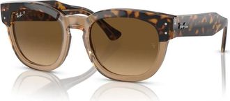 Ray-Ban unisex, Accessoires, Bruin, Maat: 53 MM