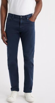 AG - Adriano Goldschmied Everett Slim Straight Leg Jeans in 7 Years Sulfur Modern Navy at Nordstrom, Size 33 X 32
