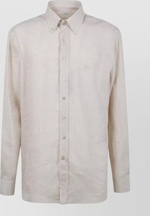 Etro tailored shirt button down collar long sleeves