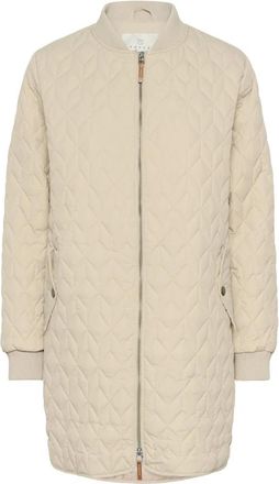 Kaffe Susanne Coat - Dames - Parka Jassen - Grijs - M - Jassen