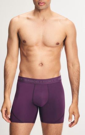Savage x Fenty Shadow Fit Boxer Briefs in Midnight Purple at Nordstrom, Size Xx-Large