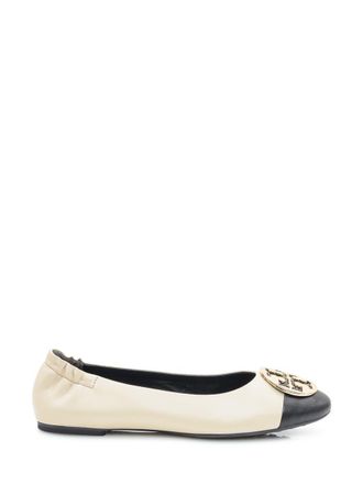 Tory Burch Tory Burch Ballet Flats With Metal Logo