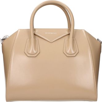Givenchy Antigona Handtas Dames Leer Bruin/Zand