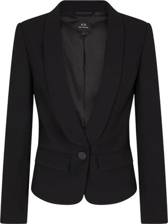 A|X Armani Exchange jassen zwart