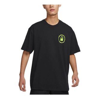 Nike SB On Lock Skateboarding T-Shirt Black FJ1140-010