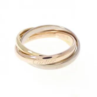 Cartier Yellow Gold (18K) Pink Gold (18K) White Gold (18K) Band Ring (Pre-Owned)